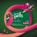 Herbalife Gels MindVita Kids pour les enfants Saveur Citron baies rouges. Boîte de 30 gommes gel à sucer et mâcher