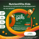 Herbalife Gels NutrientVita Kids pour les enfants saveur tutti frutti. Boîte de 30 gommes gel à sucer et mâcher