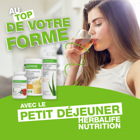 Pack Petit-Déjeuner Herbalife : Formula 1 + Thé détox + Aloé mangue ...