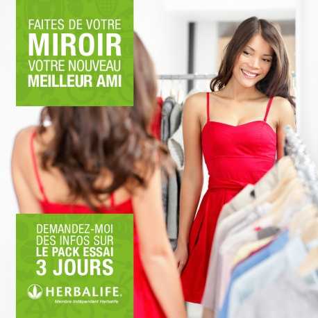 Pack découverte minceur Herbalife 3 à 6 jours vanille 